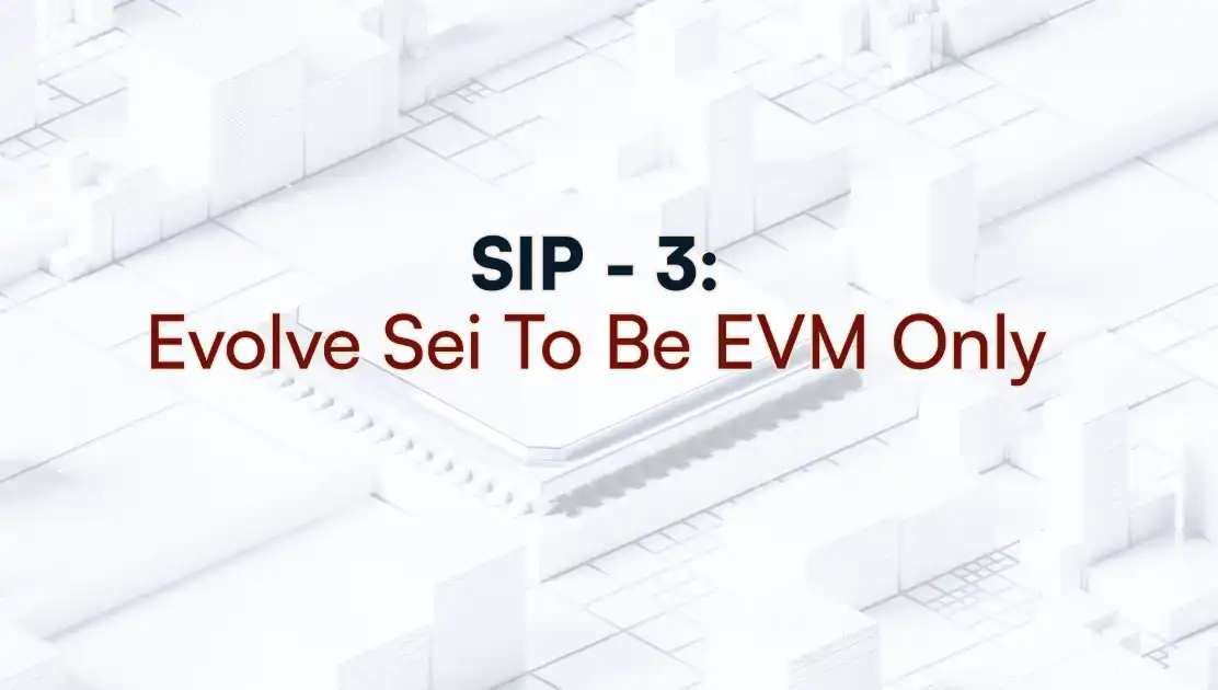 Sei Labs 提议在最近推出的治理框架中采用纯 EVM 架构