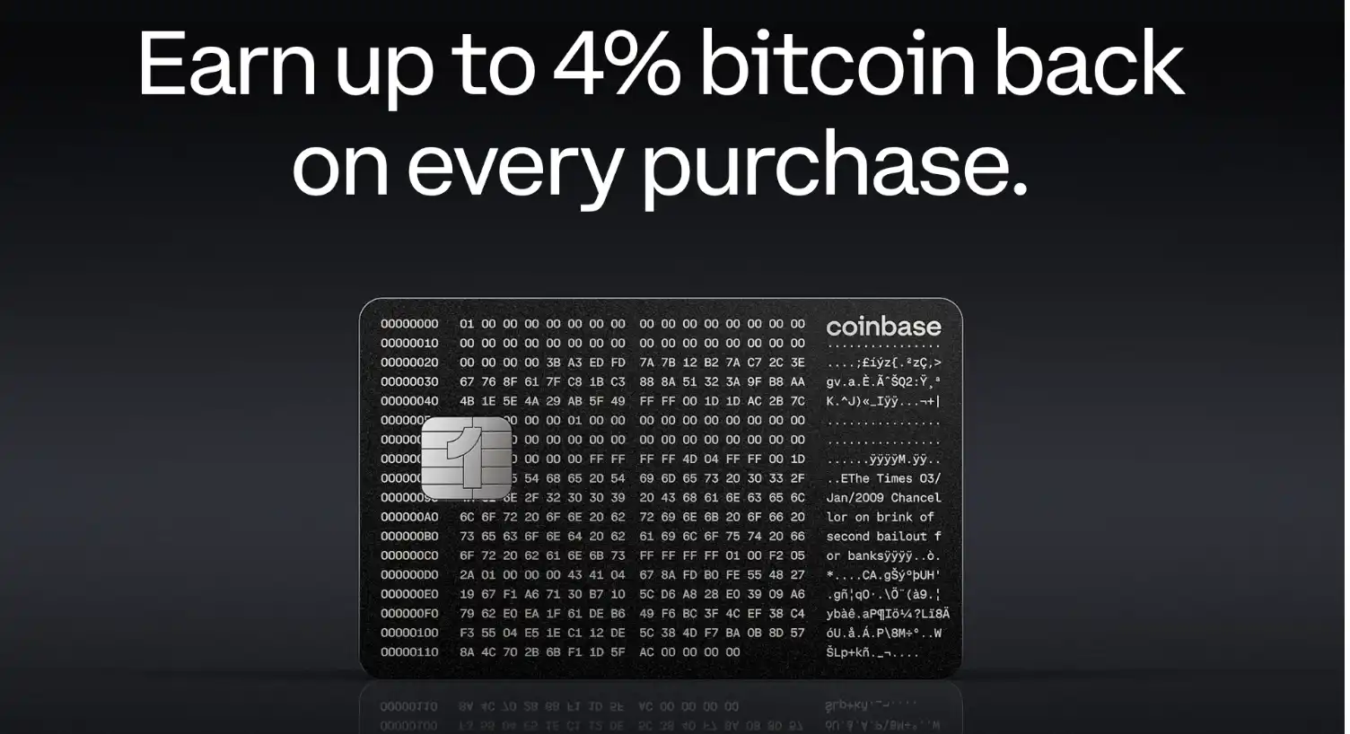 Coinbase放大招：4%比特币返现信用卡+美国合规永续合约