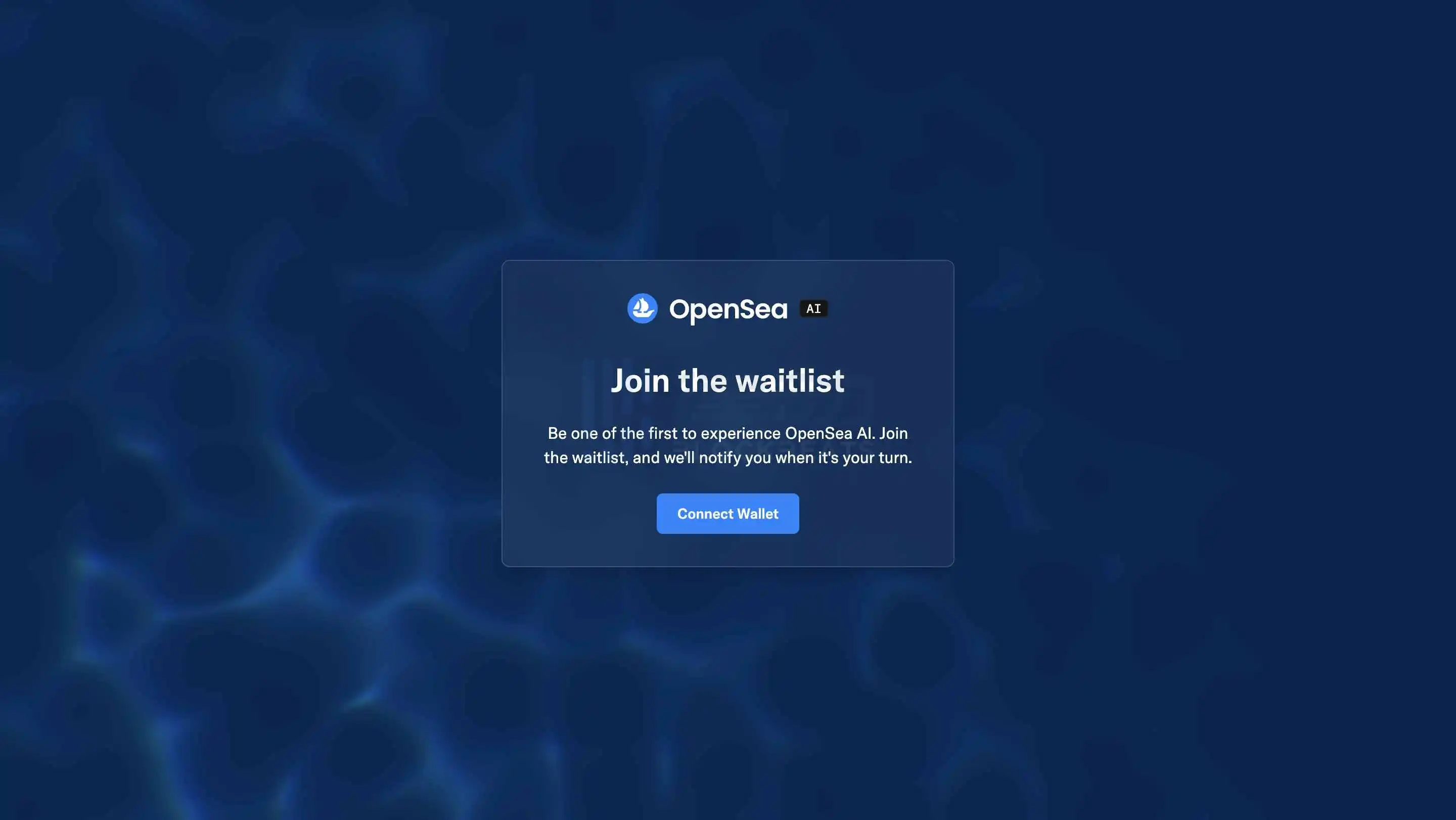 Crypto KOL: OpenSea is reportedly set to launch an AI product Crypto KOL: OpenSea is reportedly set to launch an AI product