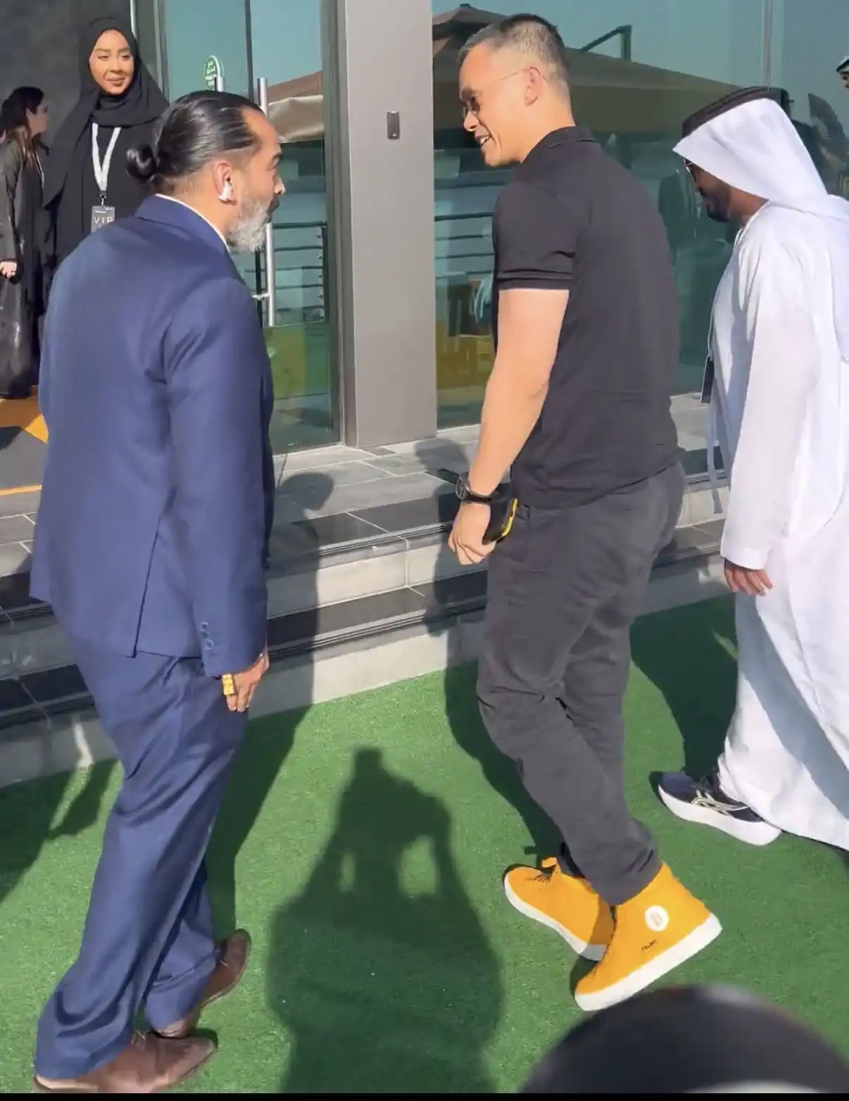 CZ Retweets Photo of Himself Wearing Limited Edition Trump Bitcoin Sneakers CZ Retweets Photo of Himself Wearing Limited Edition Trump Bitcoin Sneakers