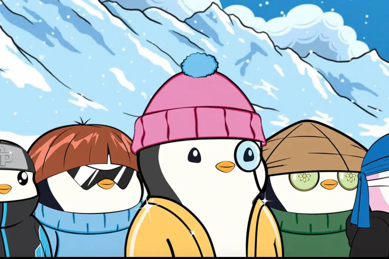 Pudgy Penguins will be showcasing their brand animation on the Las Vegas Strip during the Christmas holiday. Pudgy Penguins will be showcasing their brand animation on the Las Vegas Strip during the Christmas holiday.