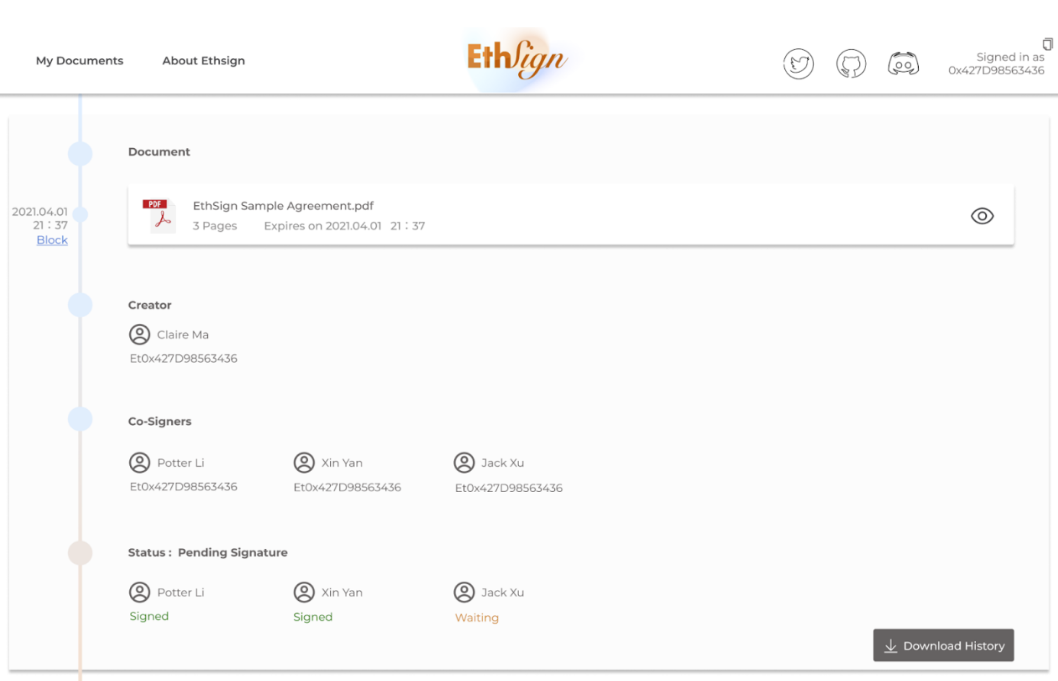 让红杉全球参与的EthSign：微信「小协议」引发的Web3新赛道