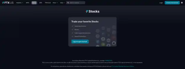 FTX.US推出FTX Stocks，提供美国上市股票和ETF交易