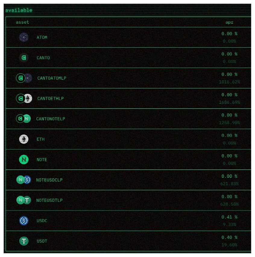 新公链Canto的收益机会：用稳定币进行高年化流动性挖矿