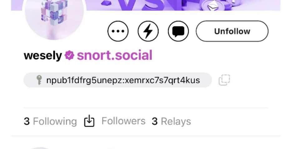 三分钟学会如何成为Web3社交协议Nostr「紫标」用户