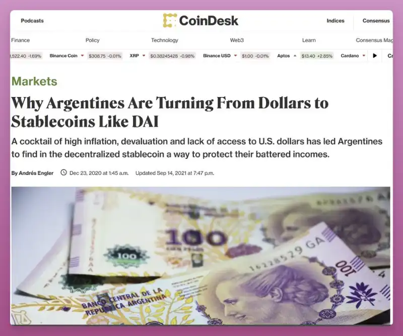 cover image of news article