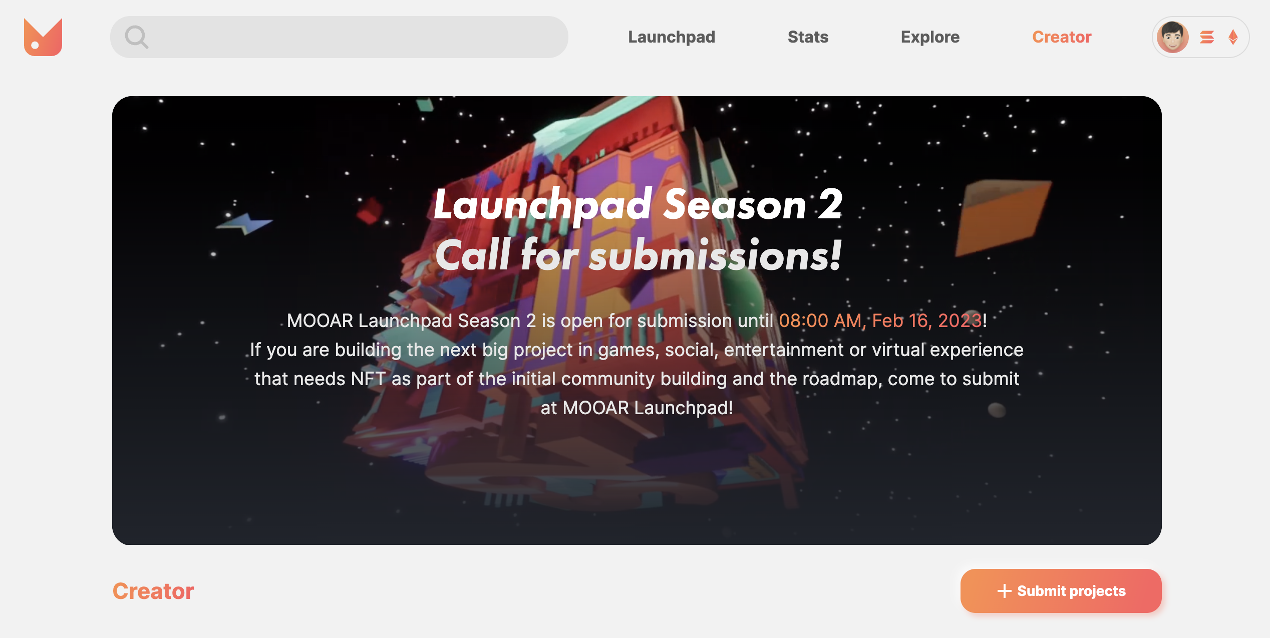 发掘下一个STEPN？一文详解MOOAR Launchpad第二期活动