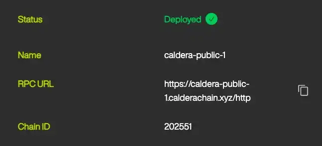 新项目 | Caldera：5 分钟内启动一个属于自己的 Rollup