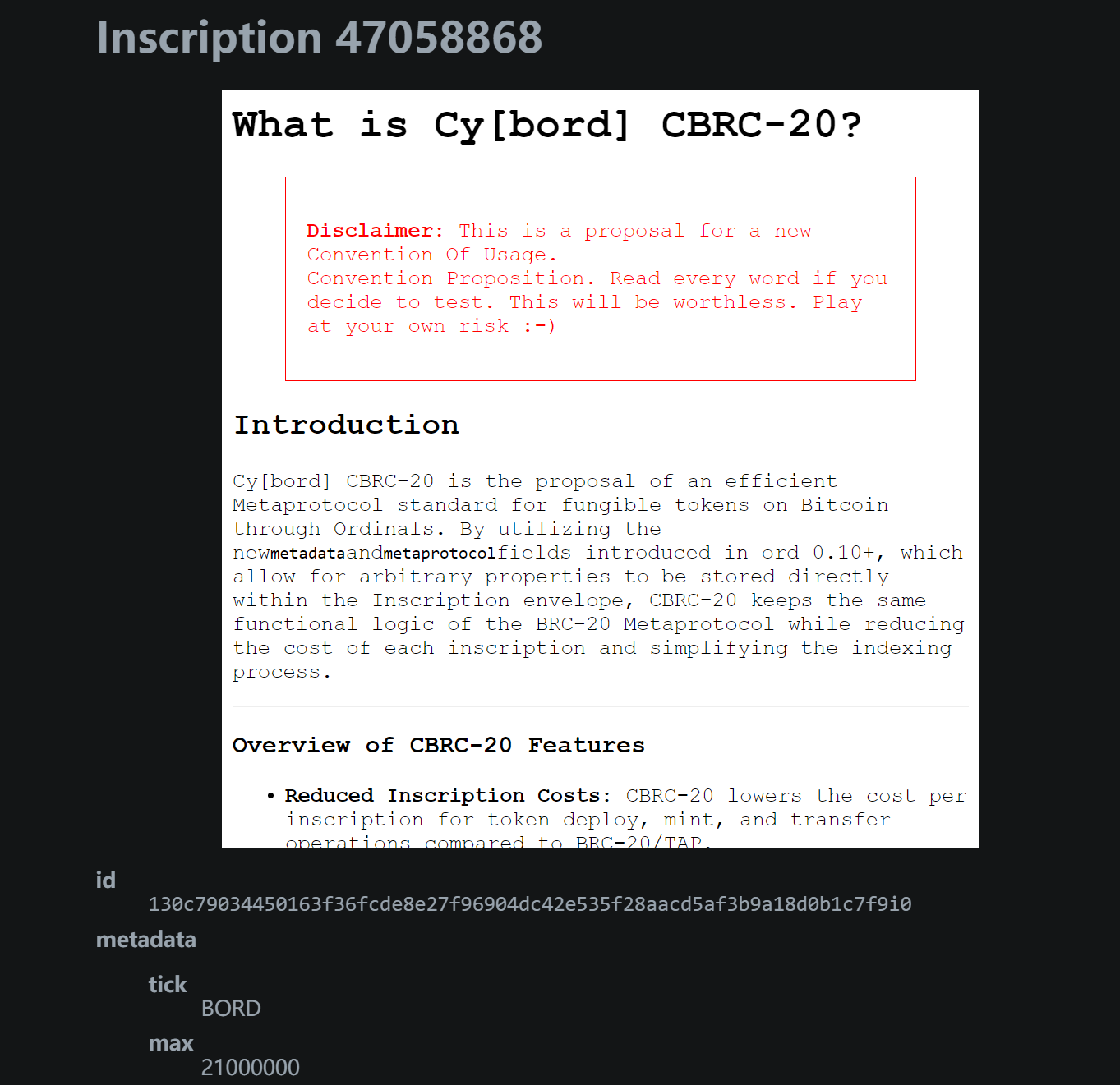 CBRC-20、外国人のFOMOを詳しく解説：人気プロジェクトとよく使われるツールのリスト