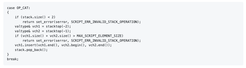 Resurrect the opcode deleted by Satoshi Nakamoto? Read the OP_CAT soft fork in one article