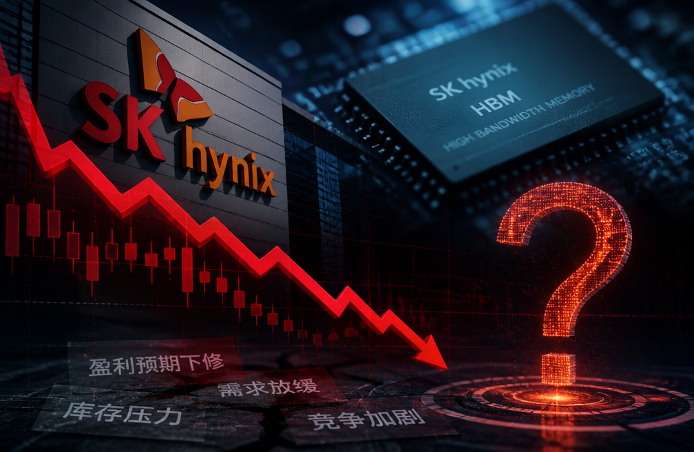 海力士暴跌原因：盈利预期被下修，还值高彈性估值嗎？