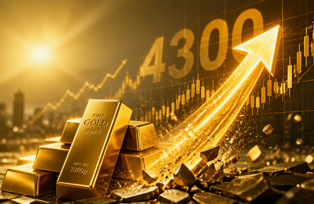 Gold Surges Beyond $4300 Mark, Is the Bullish Trend Restarting?