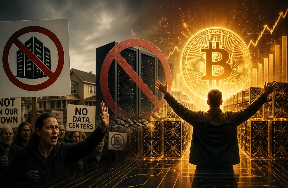 全美城镇抵制建数据中心，比特币矿工成了最大受益者